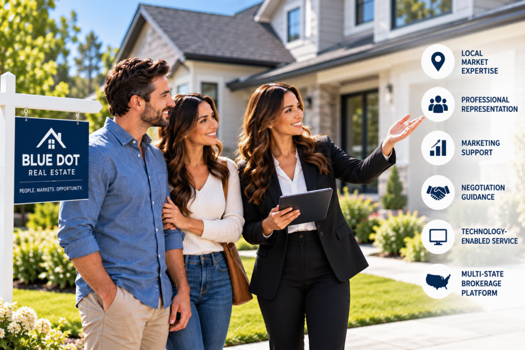 Why Work With a Blue Dot Agent?