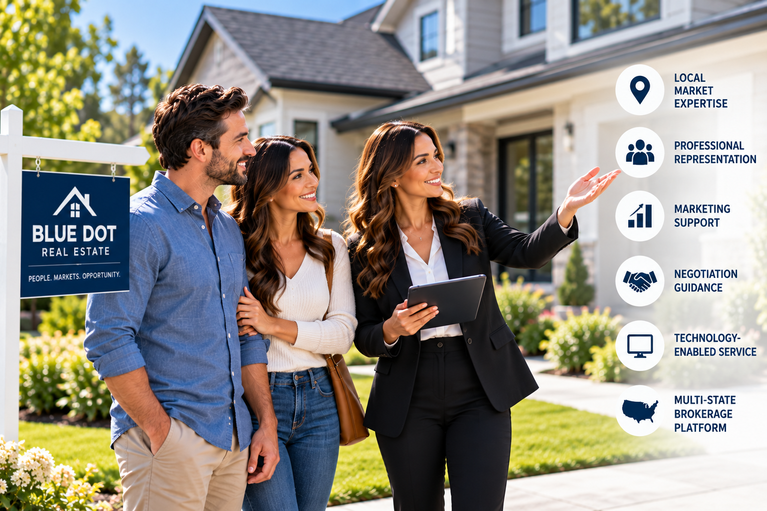 Blue Dot Real Estate Showcase