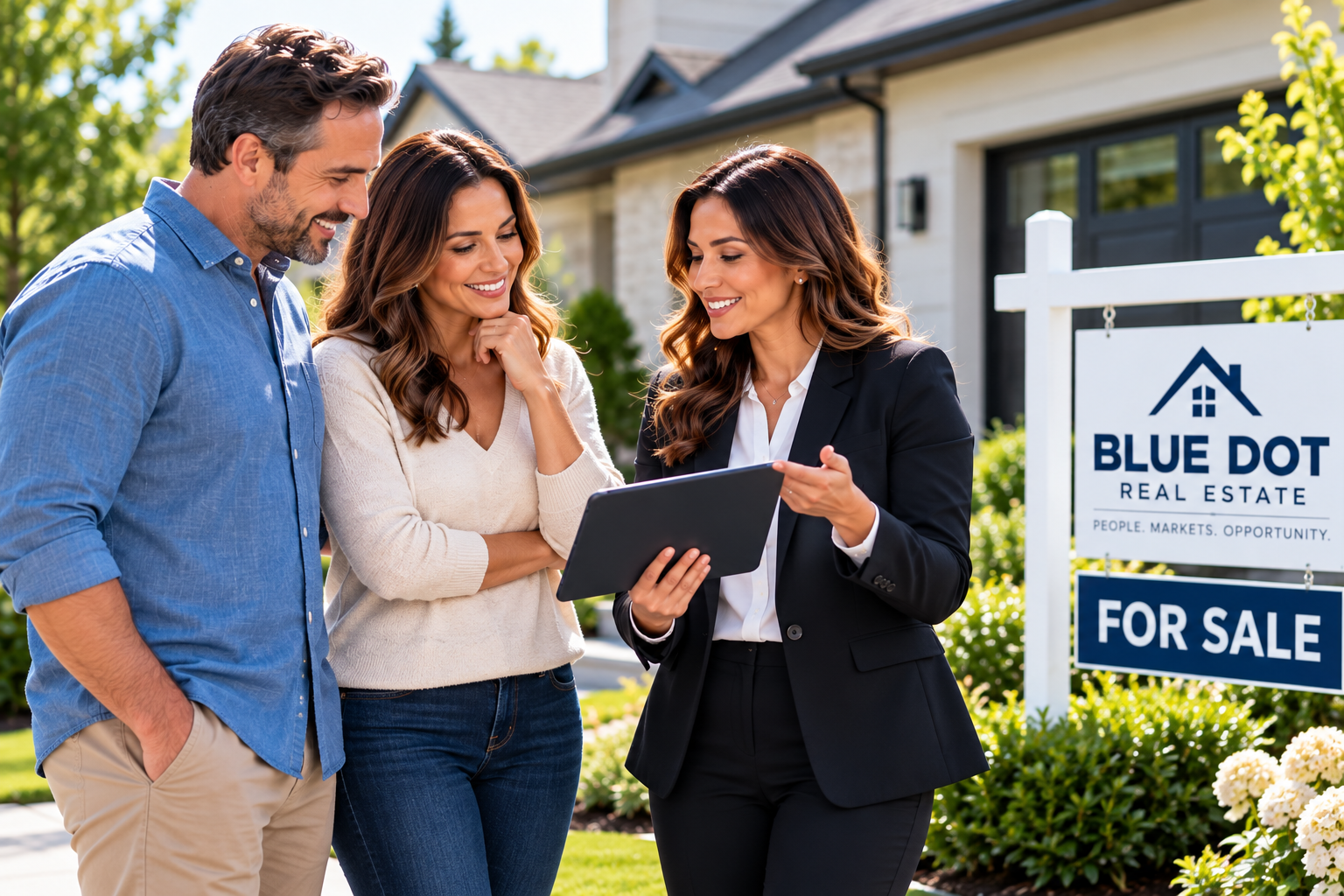 Friendly Home Viewing with Blue Dot Realty