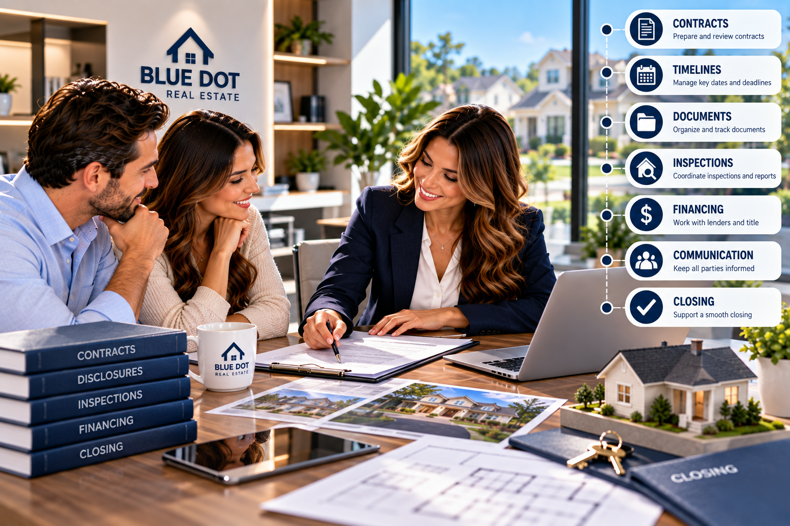 Real Estate Transaction Consultation Infographic